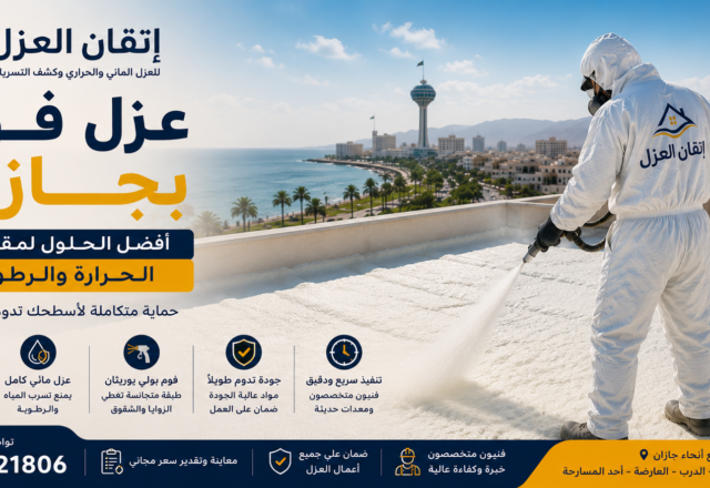عزل فوم بجازان