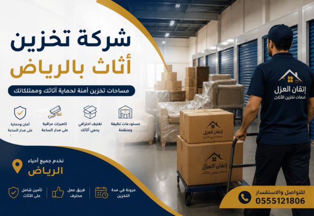تخزين اثاث بالرياض