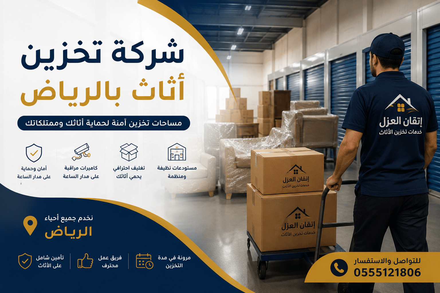 شركة تخزين أثاث بالرياض